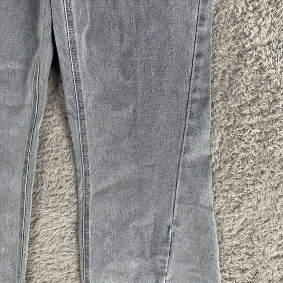 1822 Denim Women Retro 70s Super Flared Jeans Slit Hem Bell Bottom High Rise Y2K - Picture 5 of 16